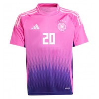 Germany Benjamin Henrichs #20 Replica Away Shirt Euro 2024 Short Sleeve